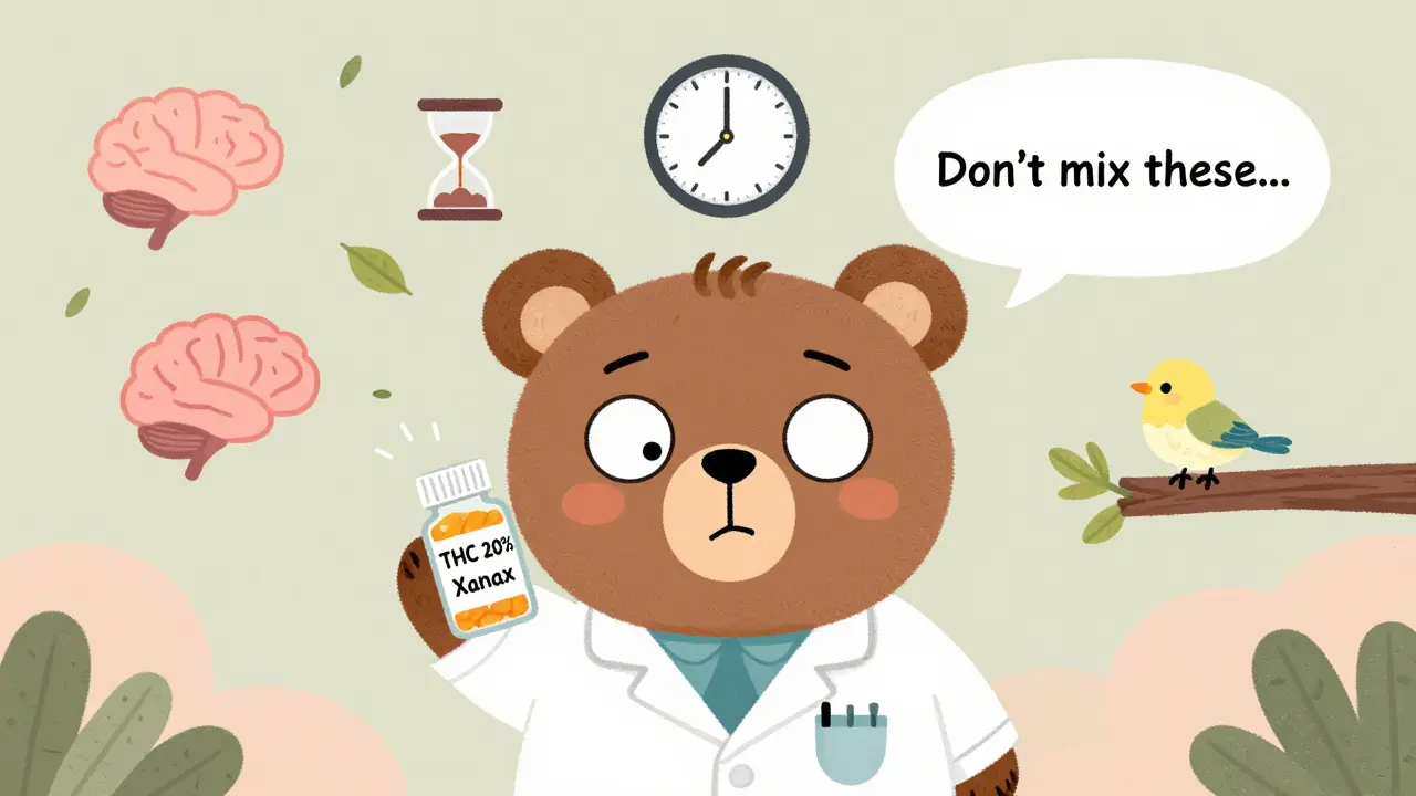 Cannabis and CNS Depressants: Understanding Additive Sedation and Real Risks