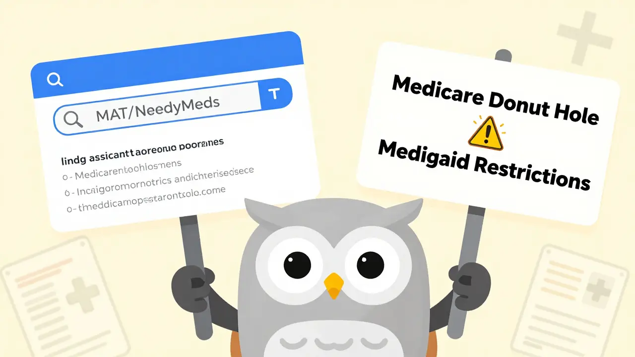 Guide helping patients navigate assistance tools and insurance restrictions.